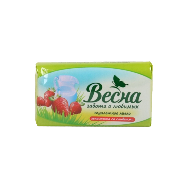 Мыло туалетное Весна 90 г, в обёртке 